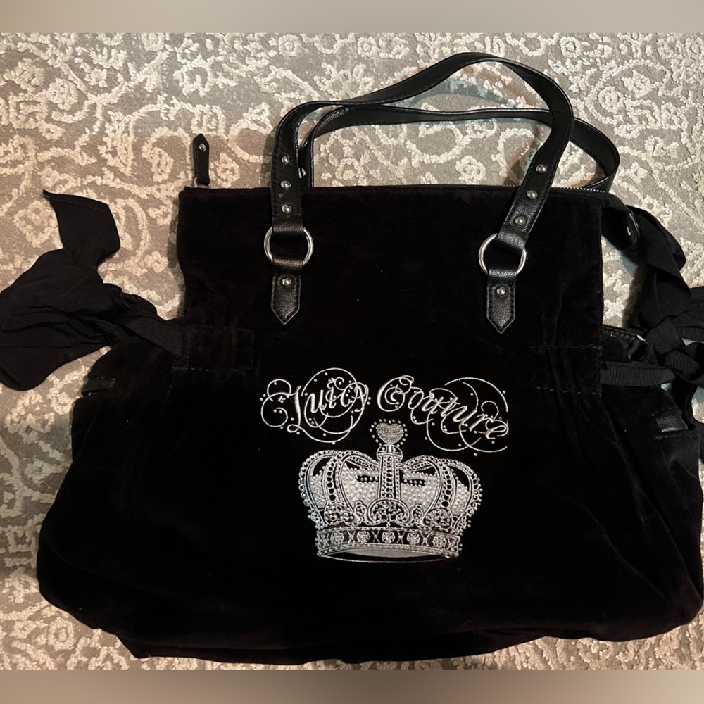 Juicy Couture black tote